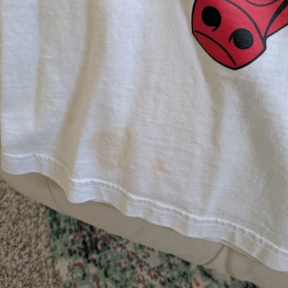 Nike White Chicago Bulls Graphic T-Shirt - Picture 4 of 8